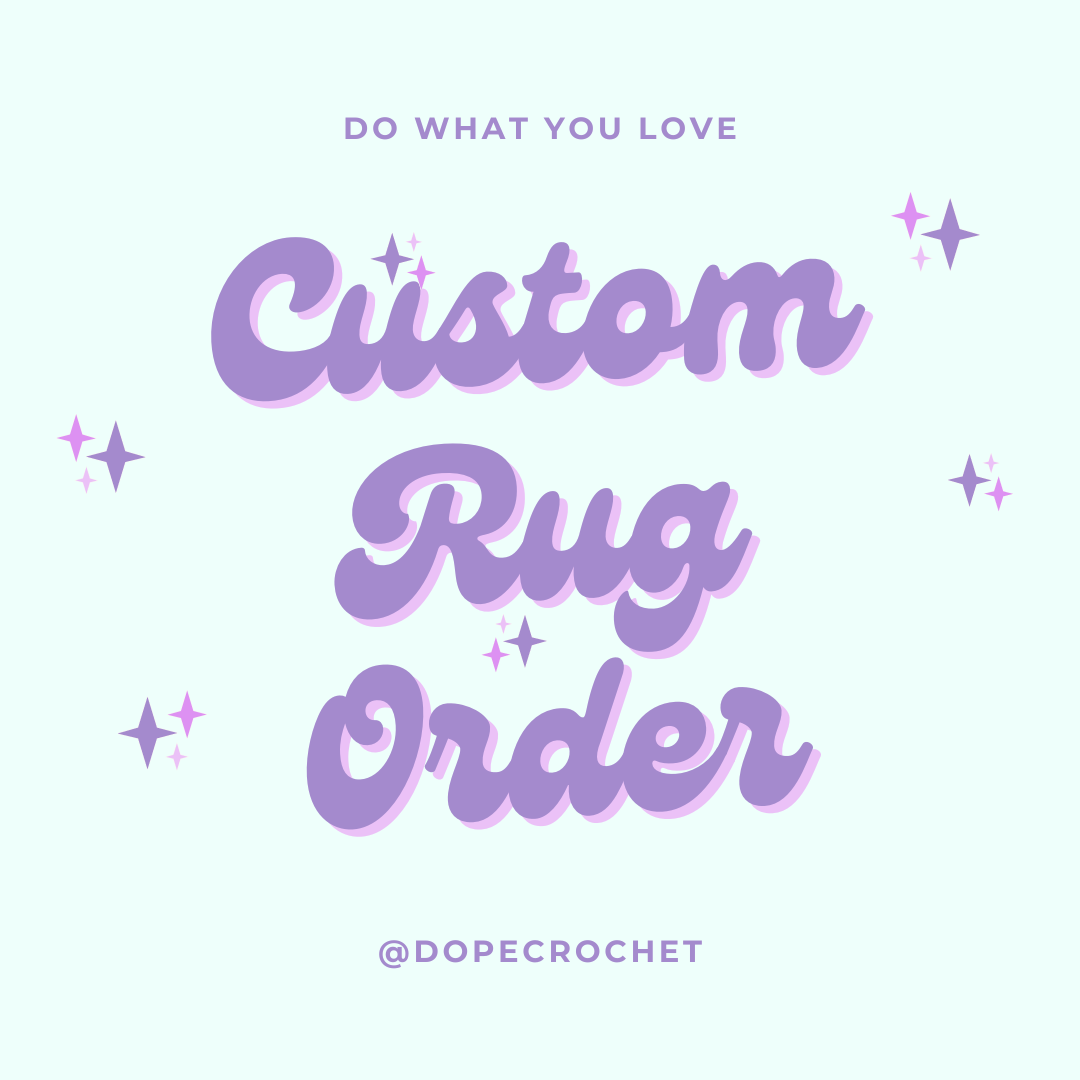 Custom Rug Order - Murakami Flower