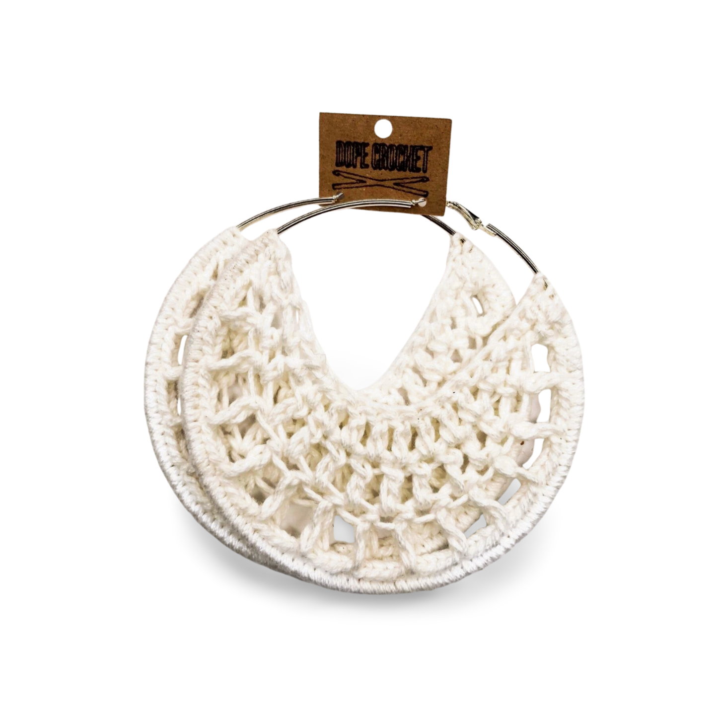 PETRA Cotton Crochet Hoops (All Colors)