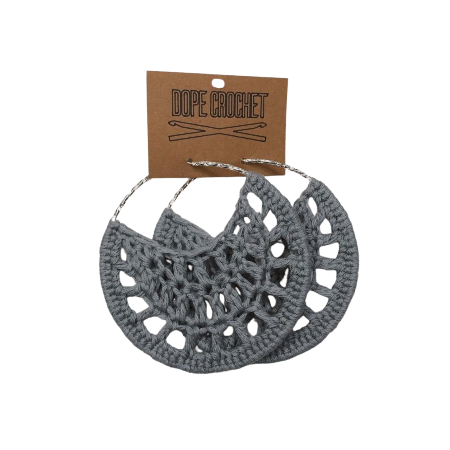 PETRA Cotton Crochet Hoops (All Colors)