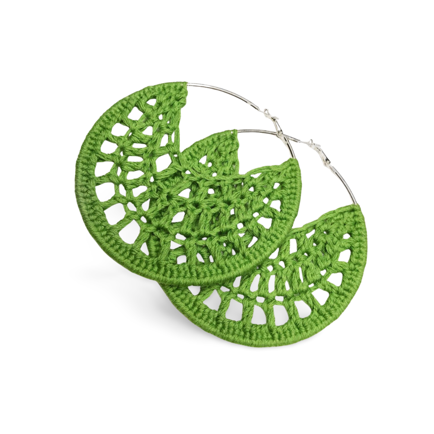 PETRA Cotton Crochet Hoops (All Colors)