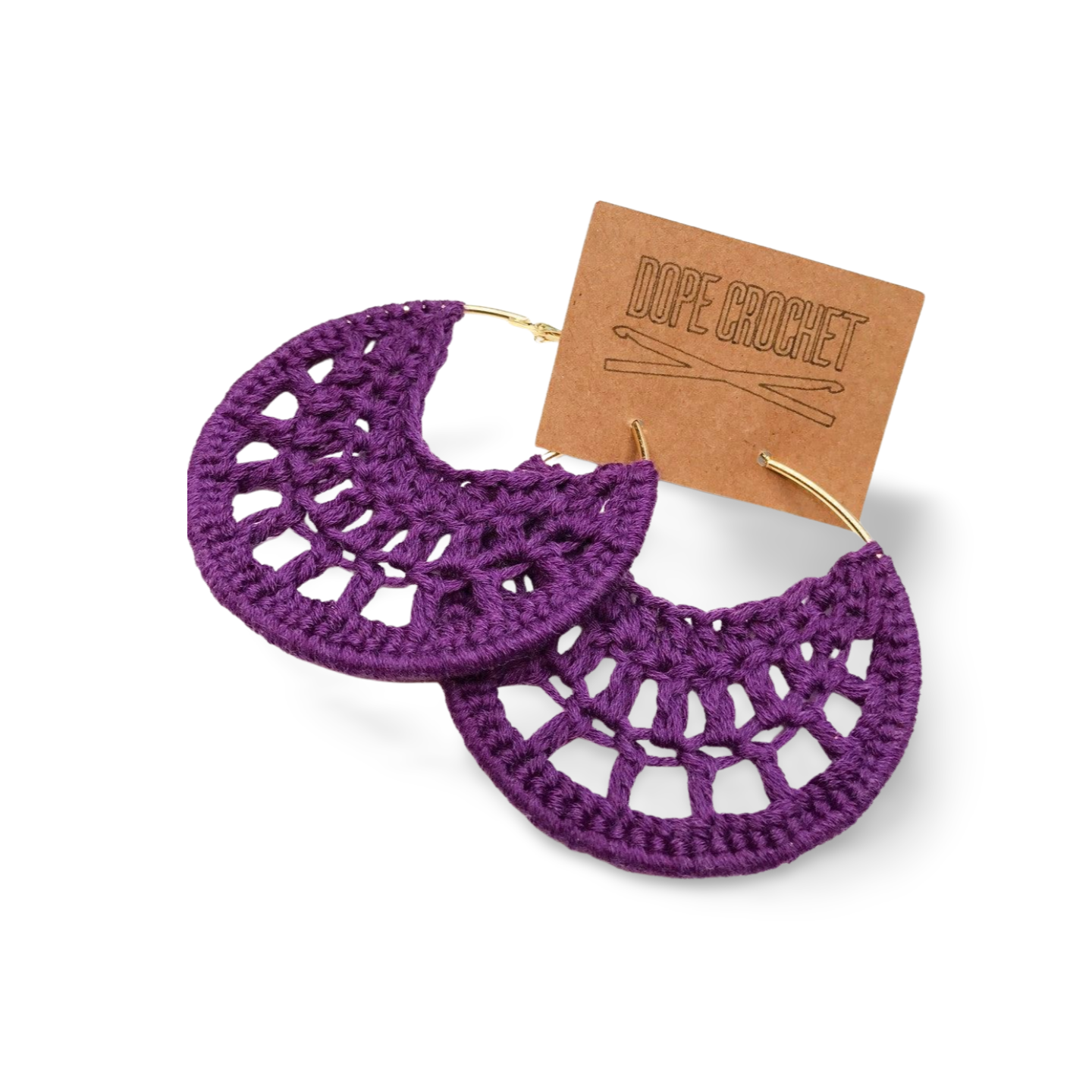 PETRA Cotton Crochet Hoops (All Colors)