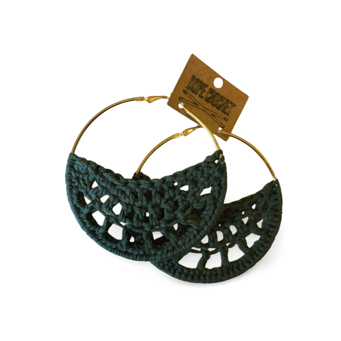 PETRA Cotton Crochet Hoops (All Colors)