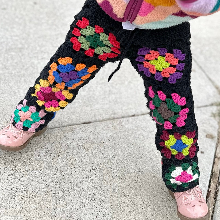 Toddler Crochet Pants