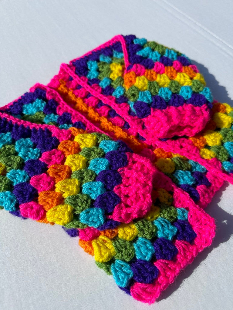 Toddler Crochet Granny Hex Sweater