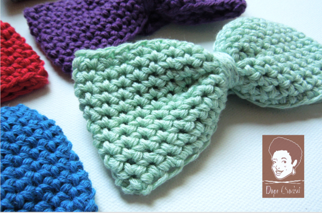 BOYFRIEND Crochet Bow Tie