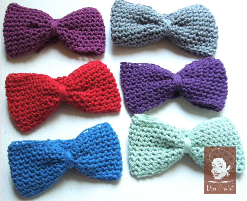 BOYFRIEND Crochet Bow Tie