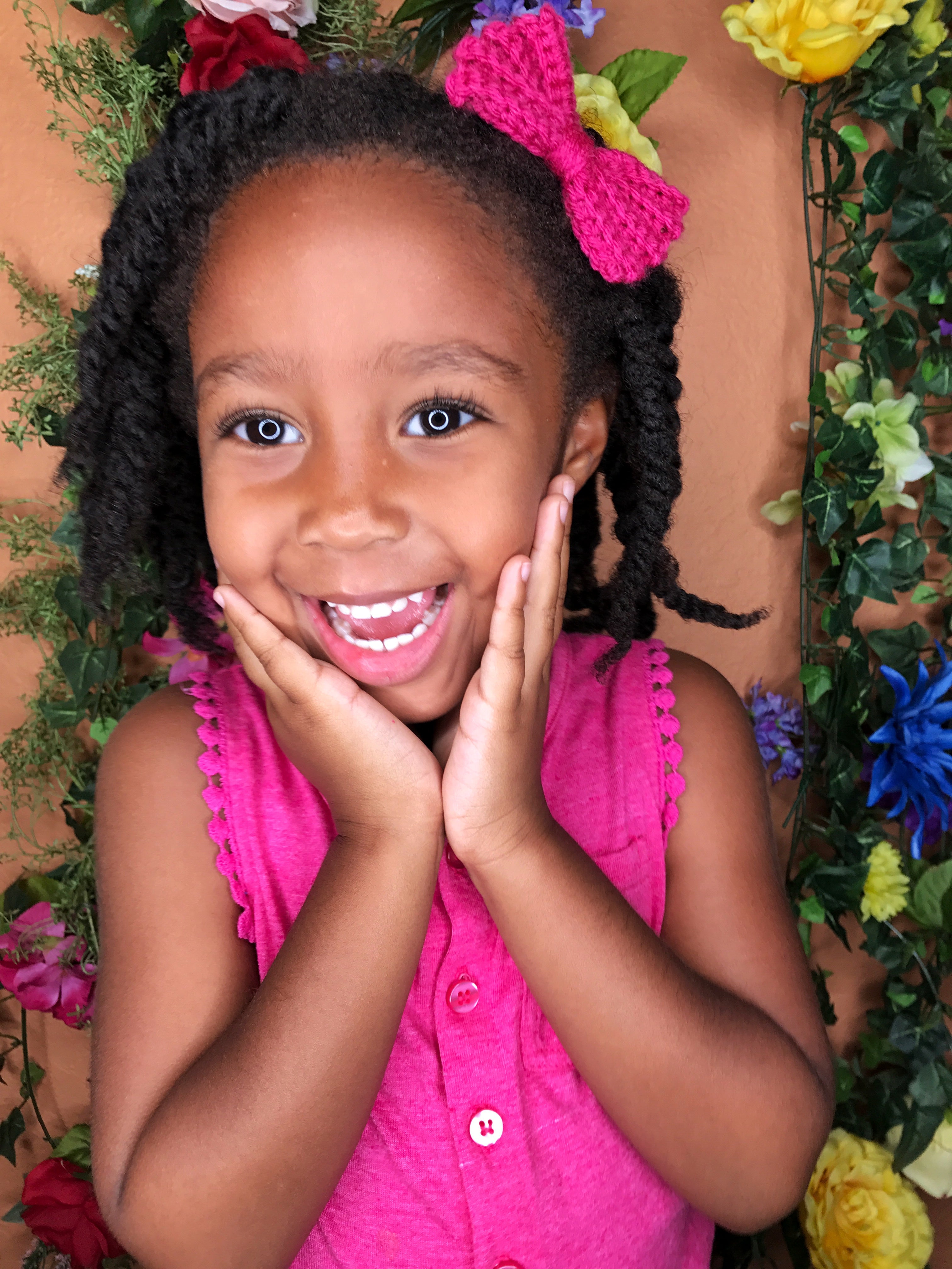 Crochet Hair Bows - Crochet Bow Clips