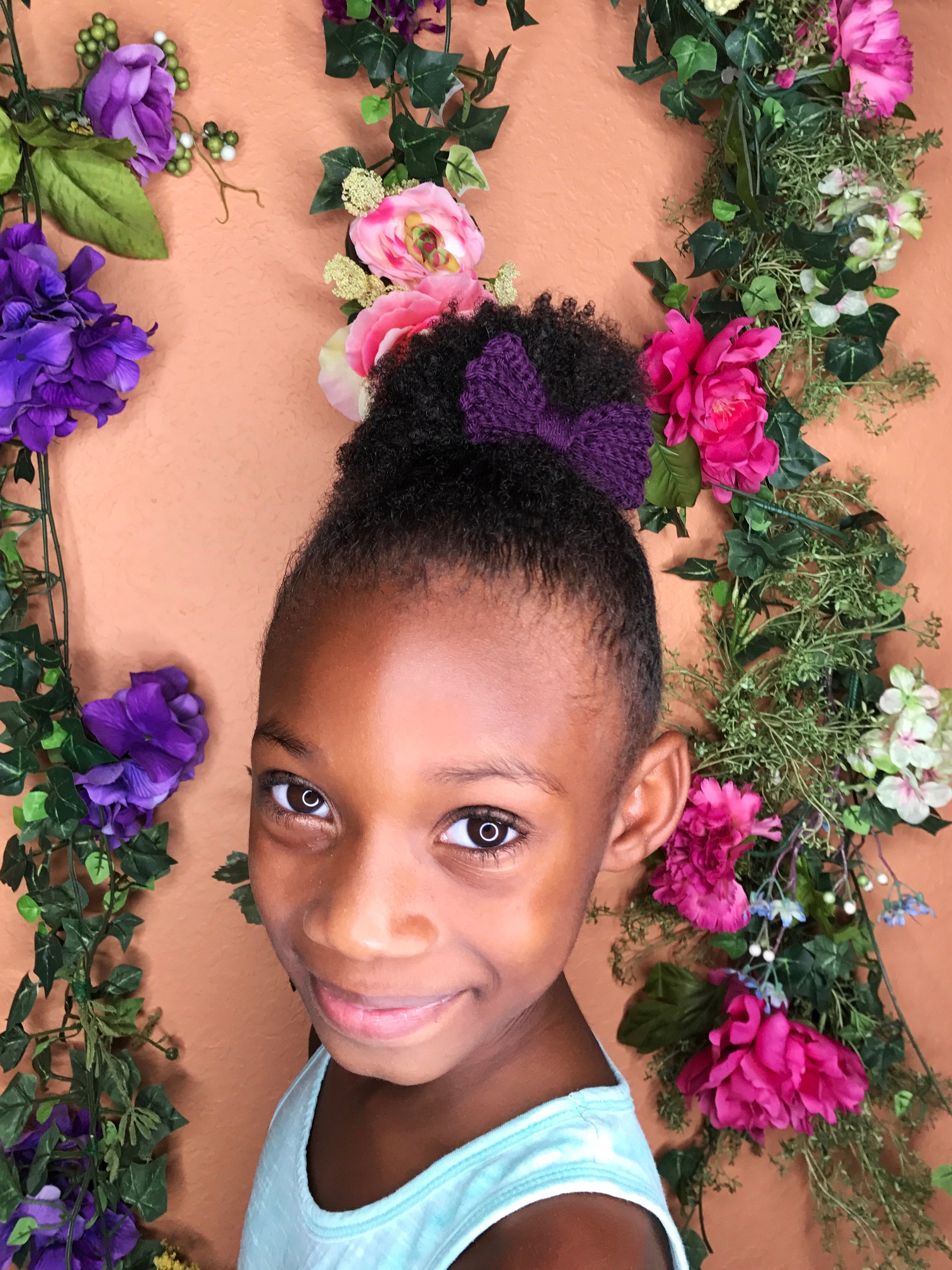 Crochet Hair Bows - Crochet Bow Clips