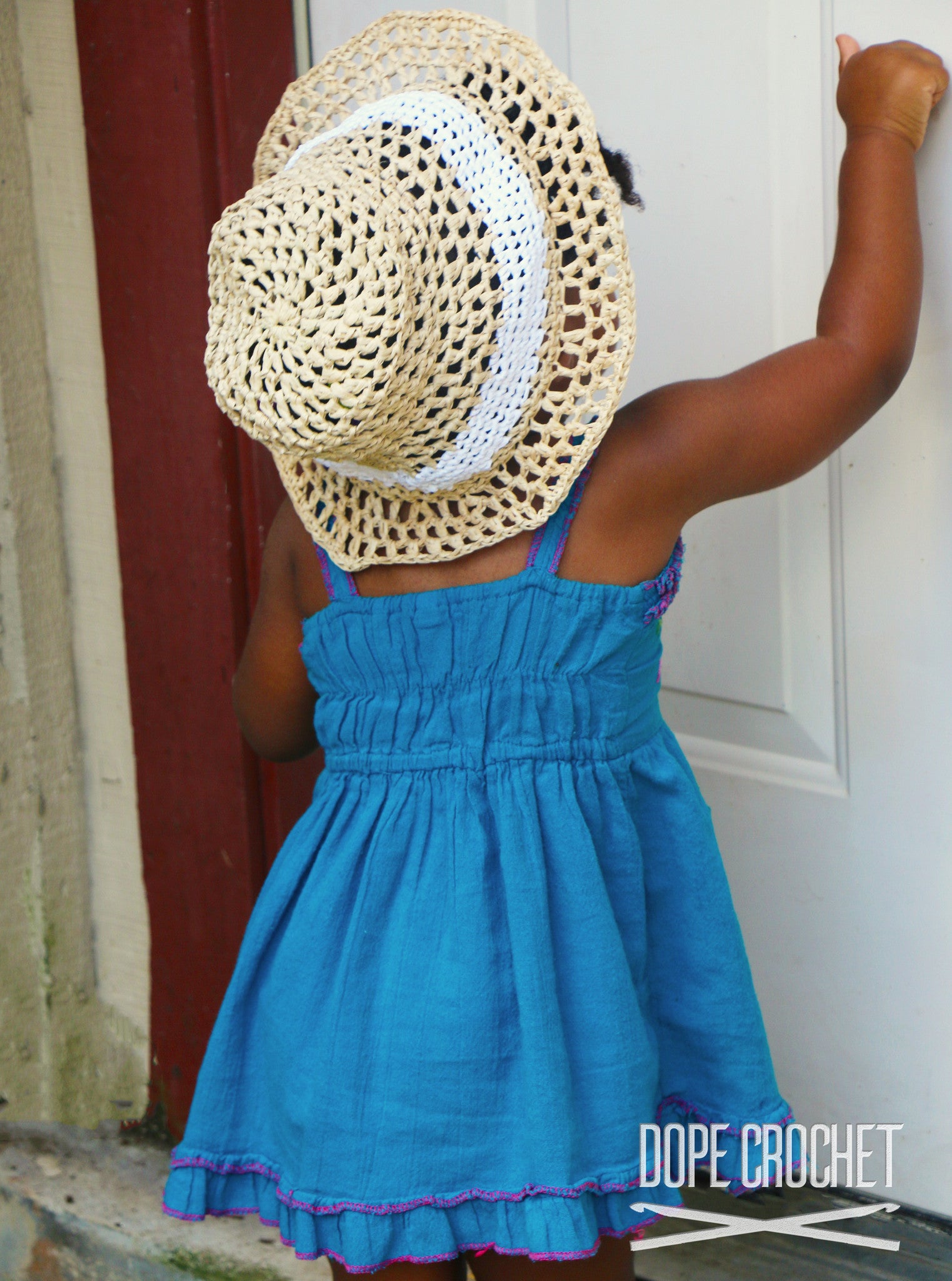 Crochet Sun Hat for Kids