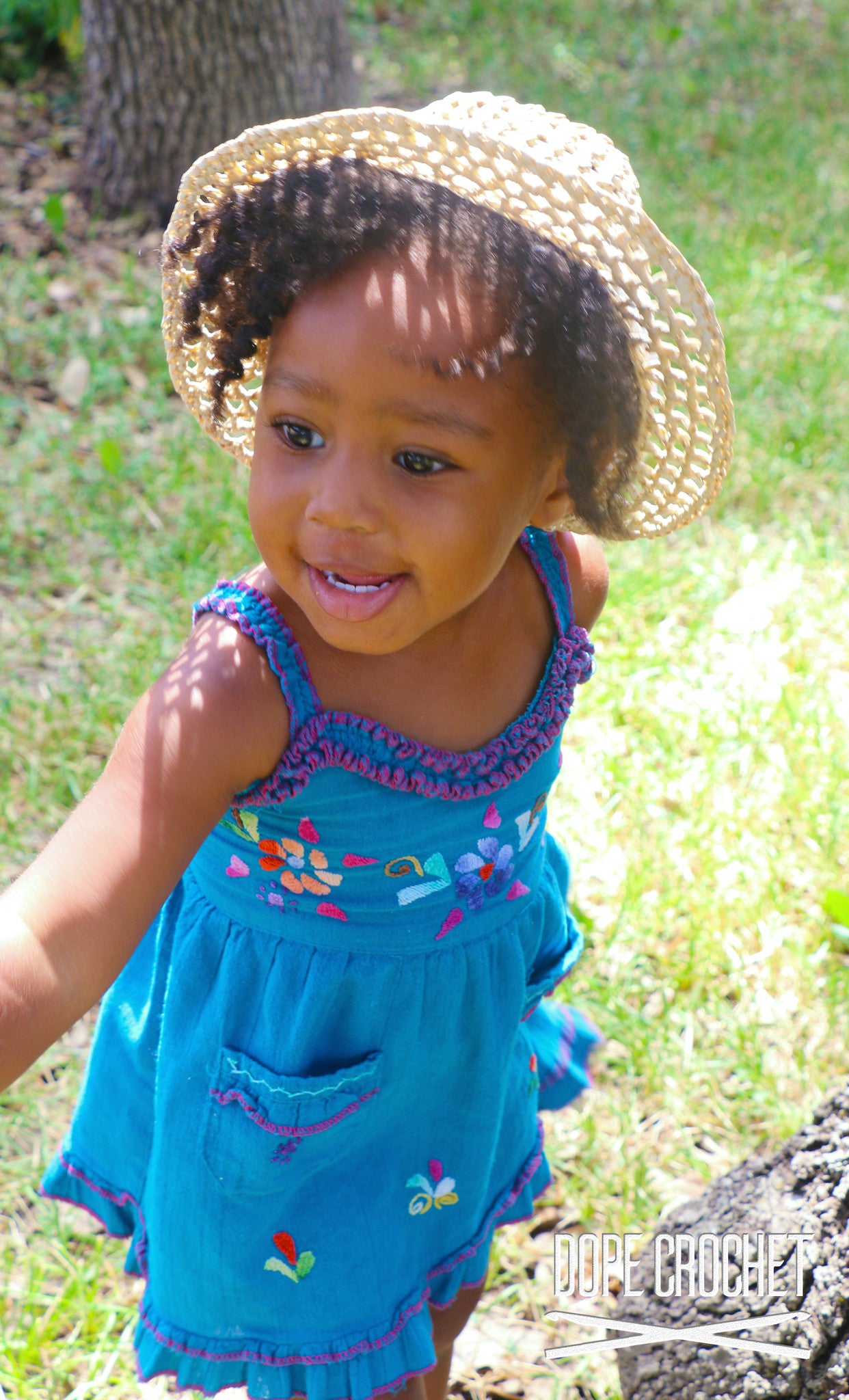 Crochet Sun Hat for Kids