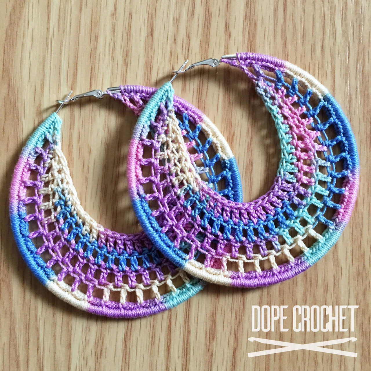 NELLE Crochet Hoops ( All Colors)