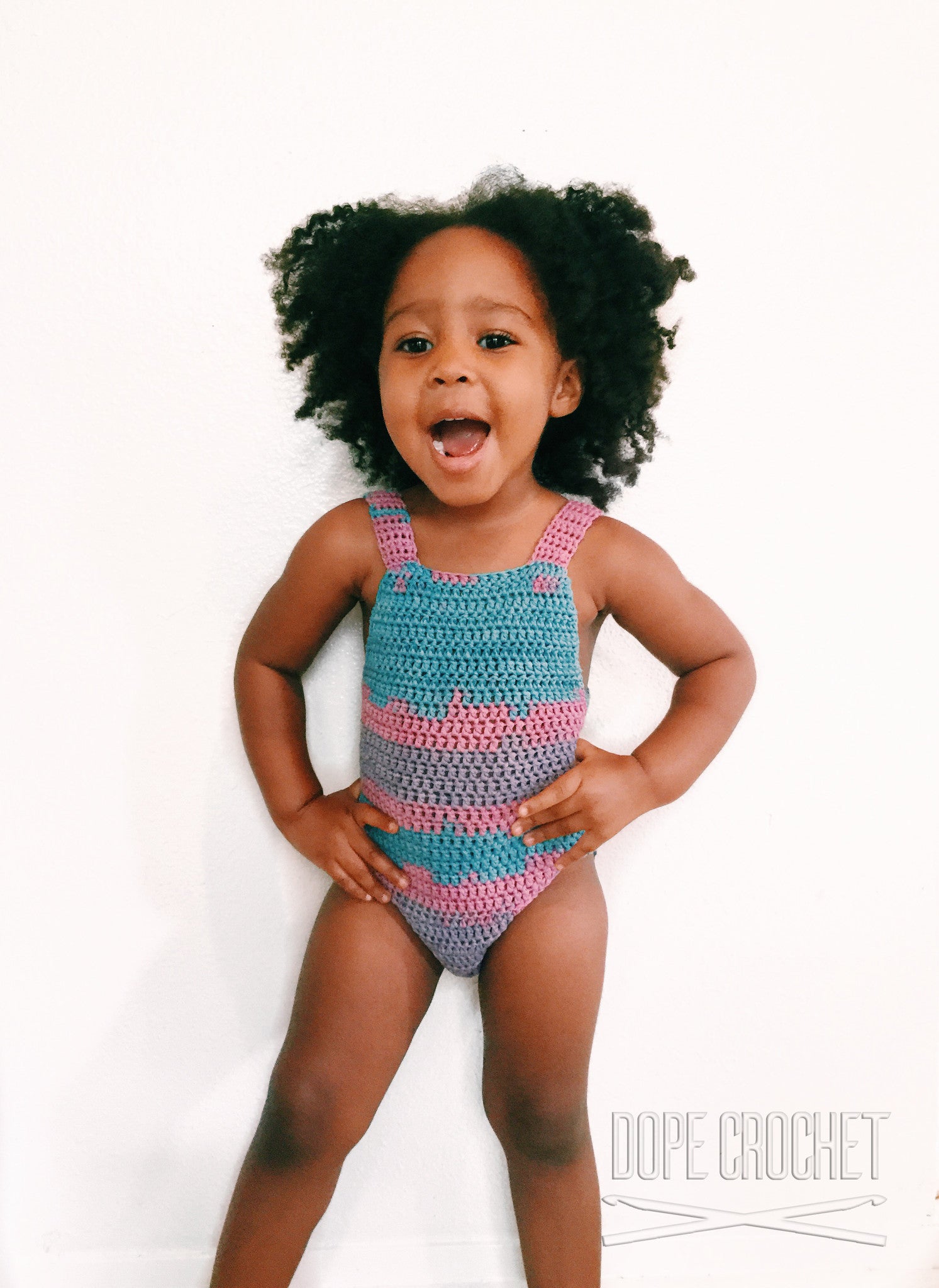 Toddler Crochet Swimsuit