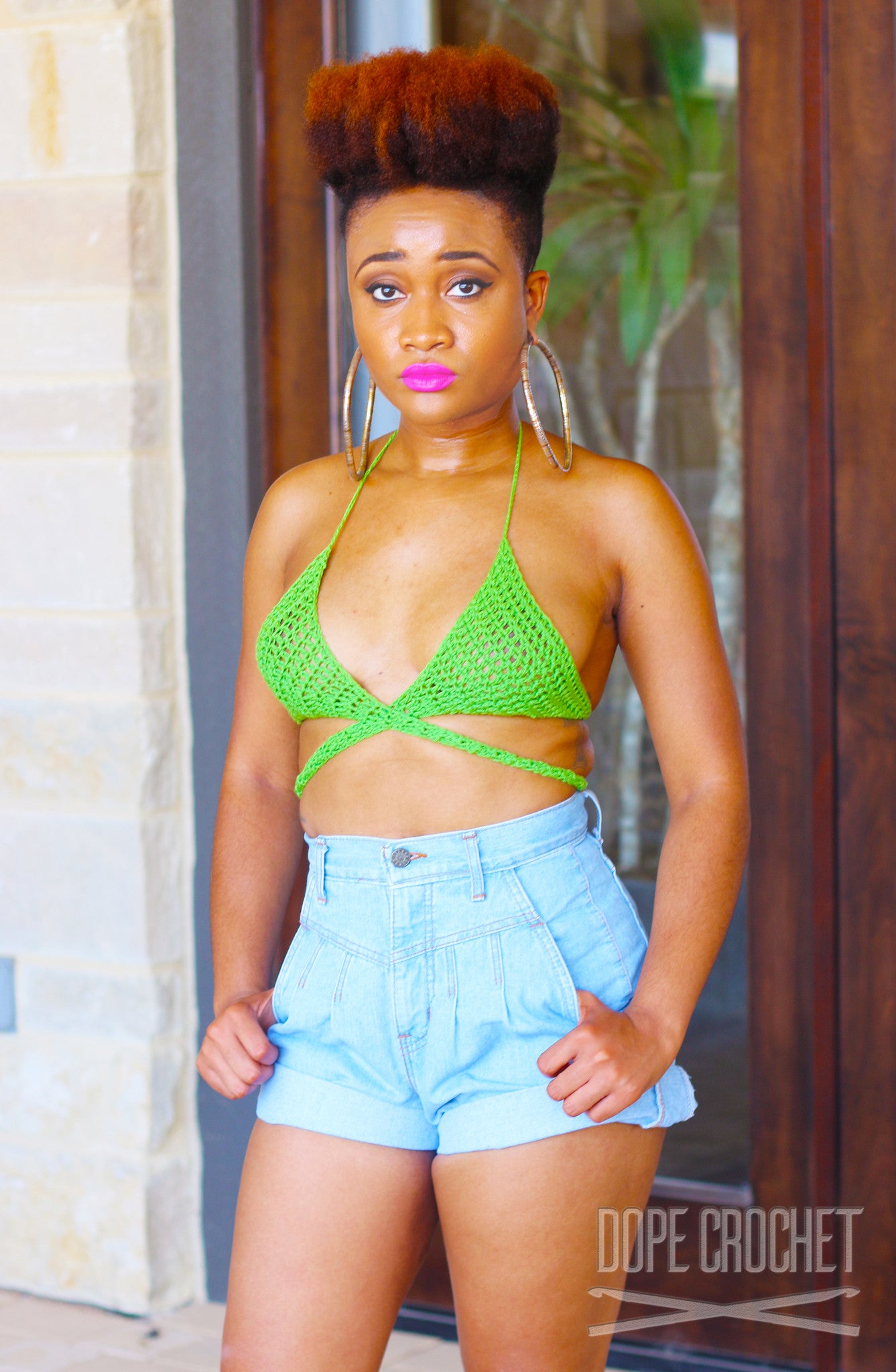 MOBAY Crochet Bikini Top Only