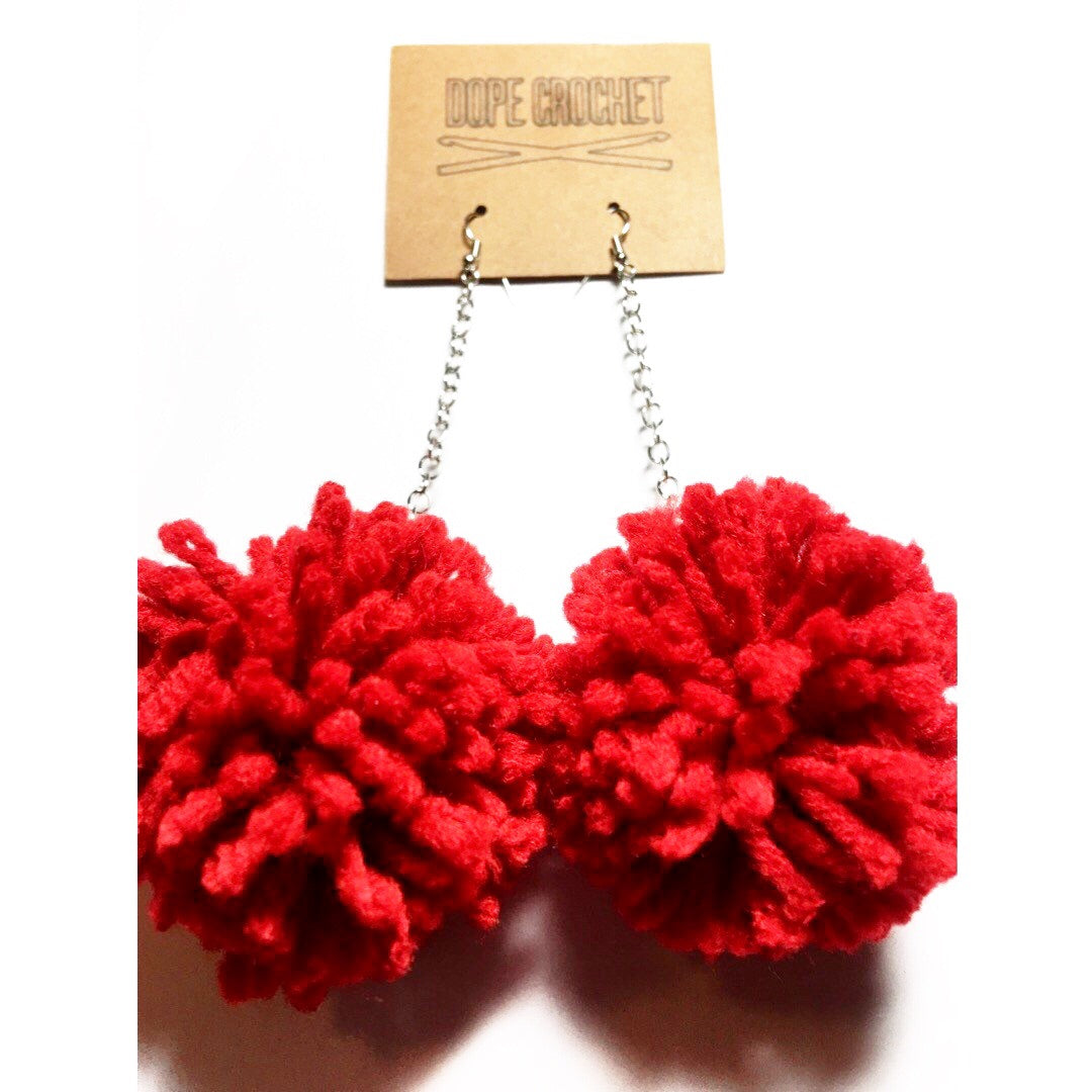 POM POM Earrings - Medium POM POM Earrings