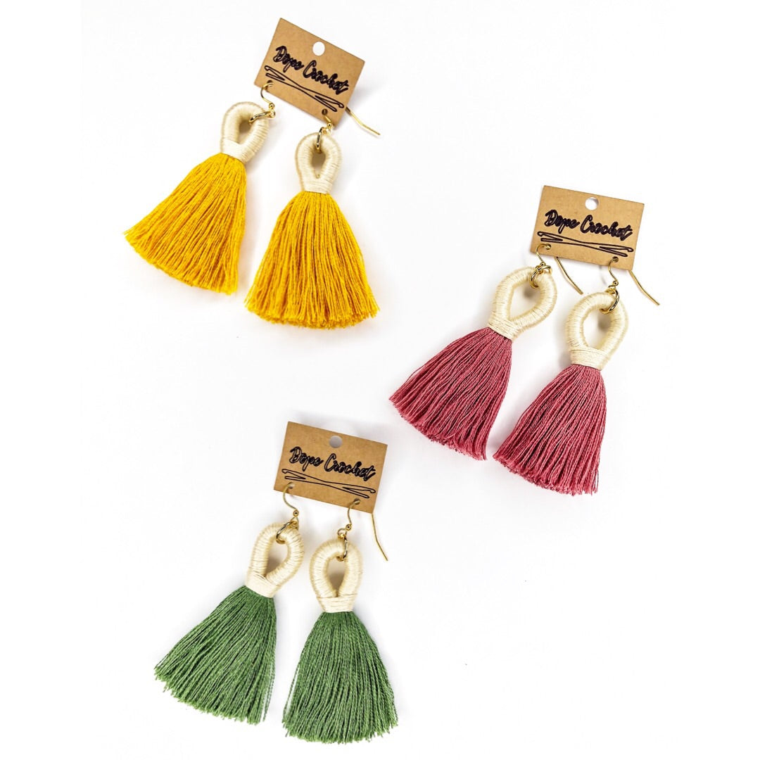 Handmade Tassel Earrings