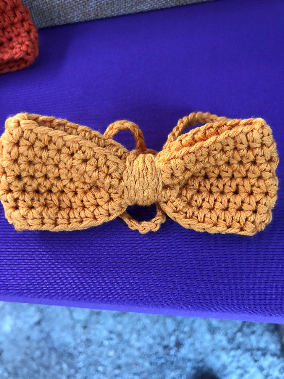 TINY GUY Crochet Bow Tie