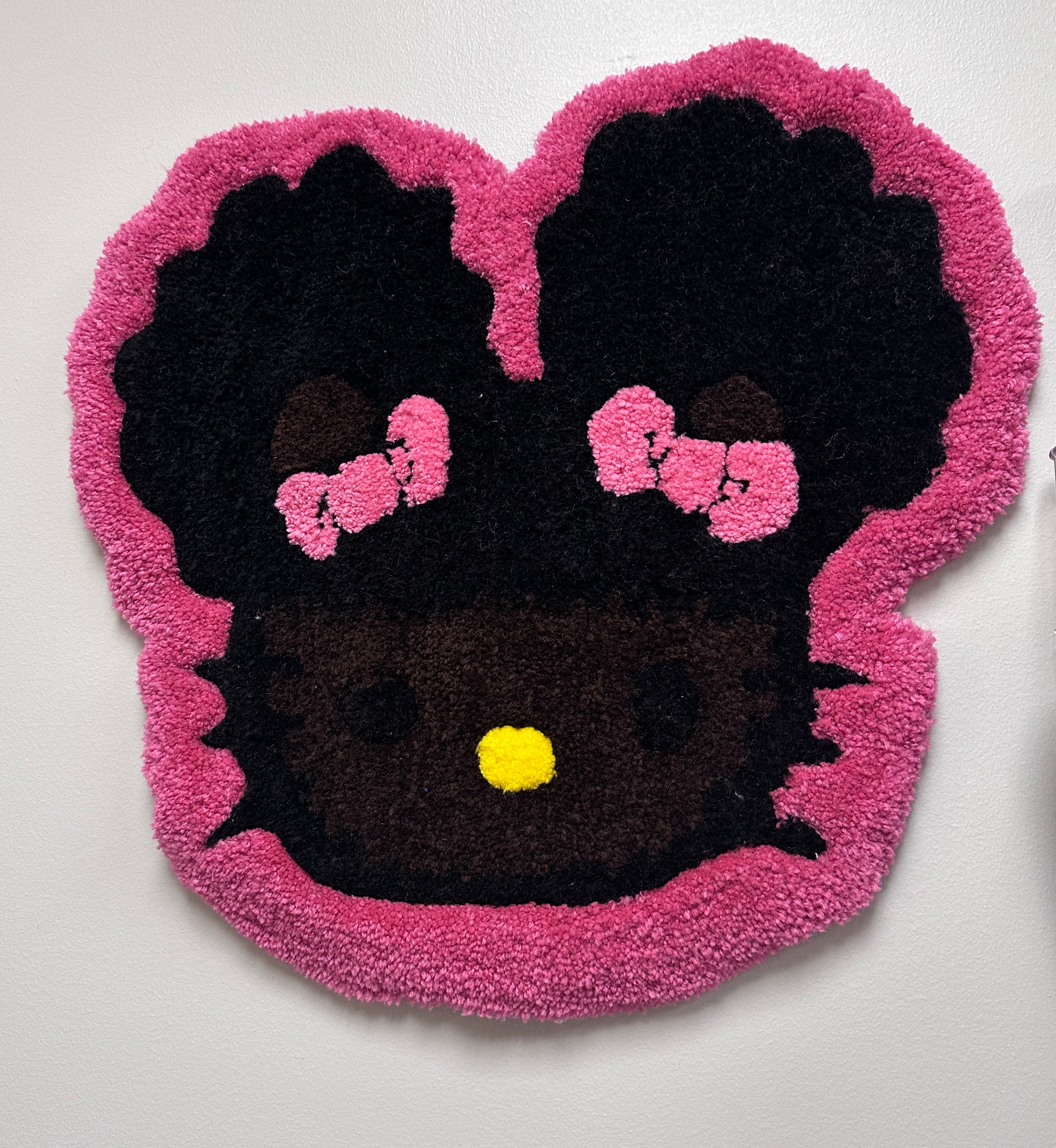 Afro Kitty Wall Art