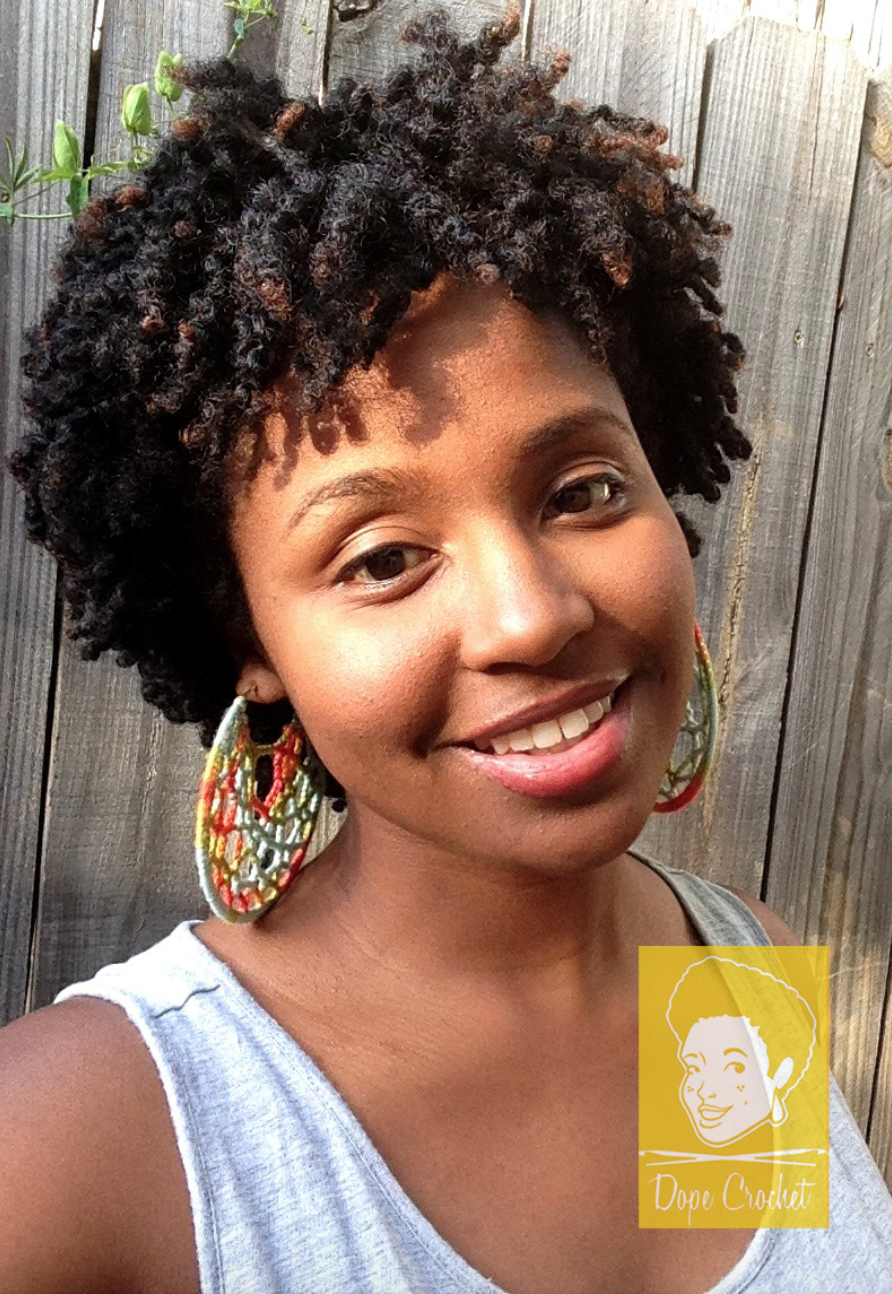 RITA Crochet Hoop Earrings